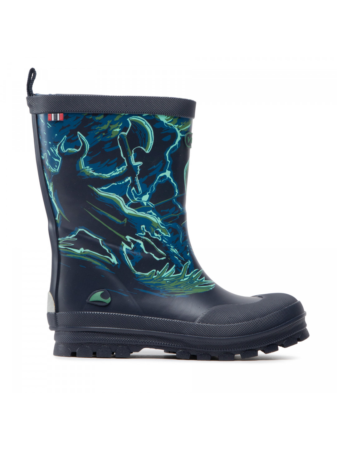 Holínky Viking Jolly Print 1-60020-547 Tmavomodrá